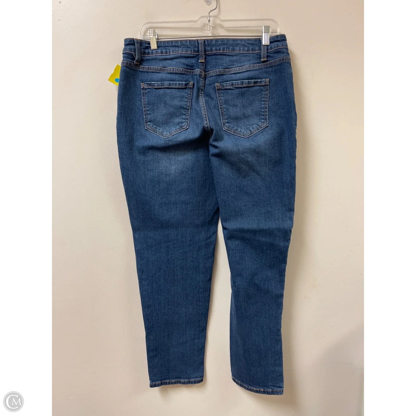 Jeans Skinny By Time And Tru In Blue Denim, Size: 12