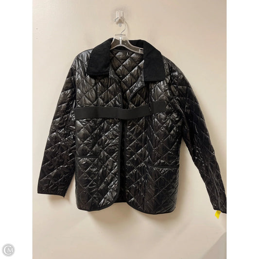 Jacket Puffer & Quilted By Clothes Mentor In Black, Size: M