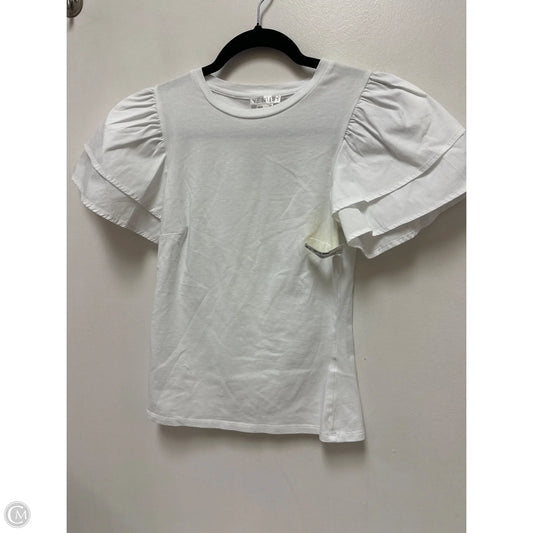 Top Short Sleeve By Venus In White, Size: Xs