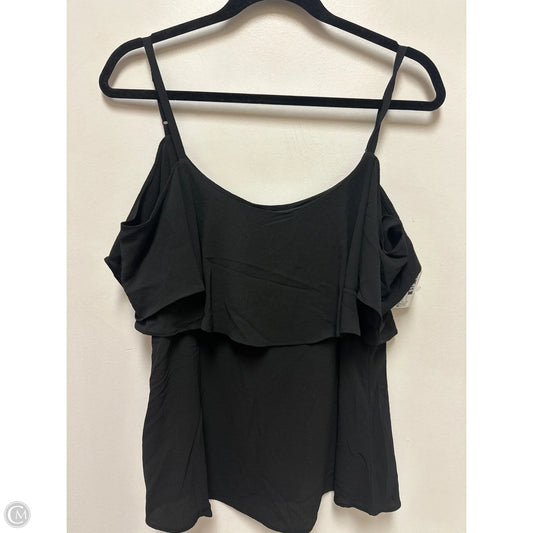 Top Sleeveless By Bobeau In Black, Size: M