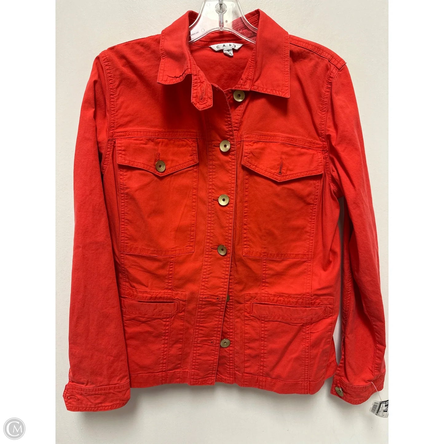 Jacket Other By Cabi In Red, Size: M