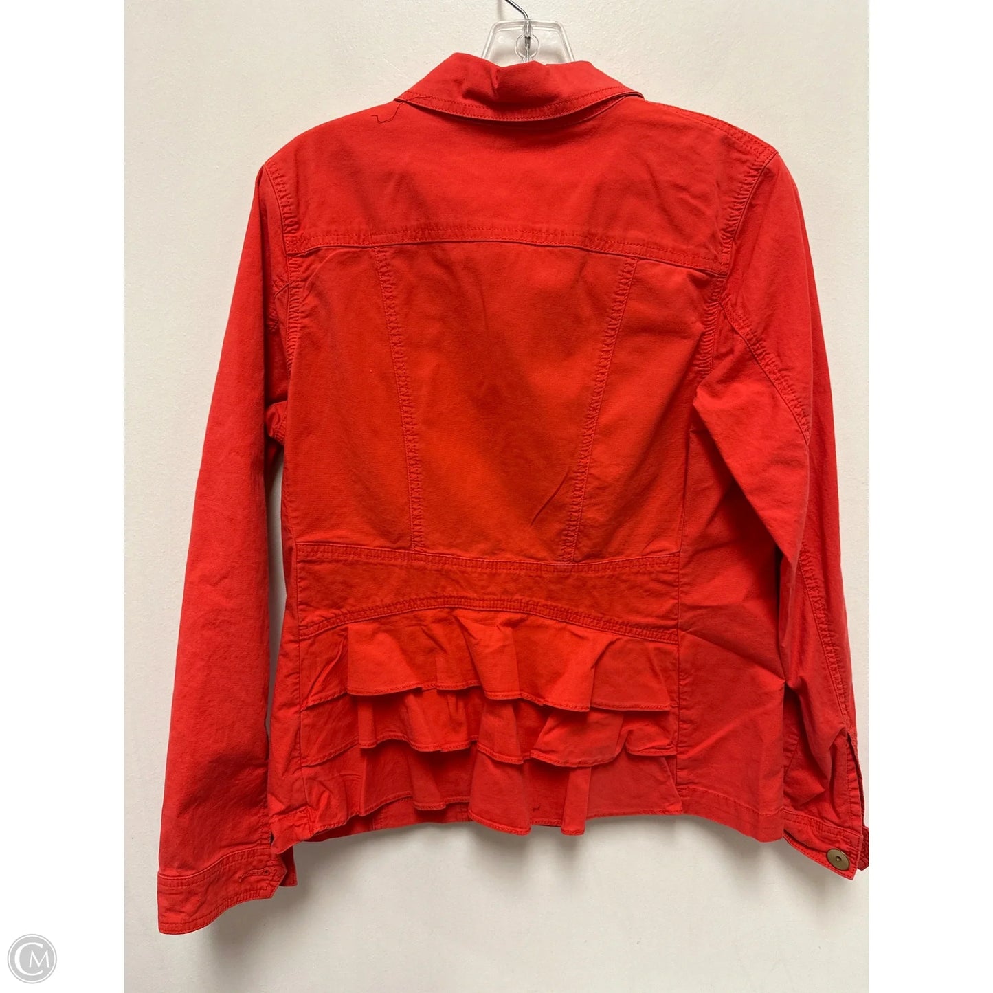 Jacket Other By Cabi In Red, Size: M
