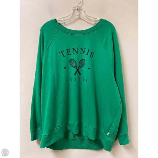 Sweater By Lou And Grey In Green, Size: Xl