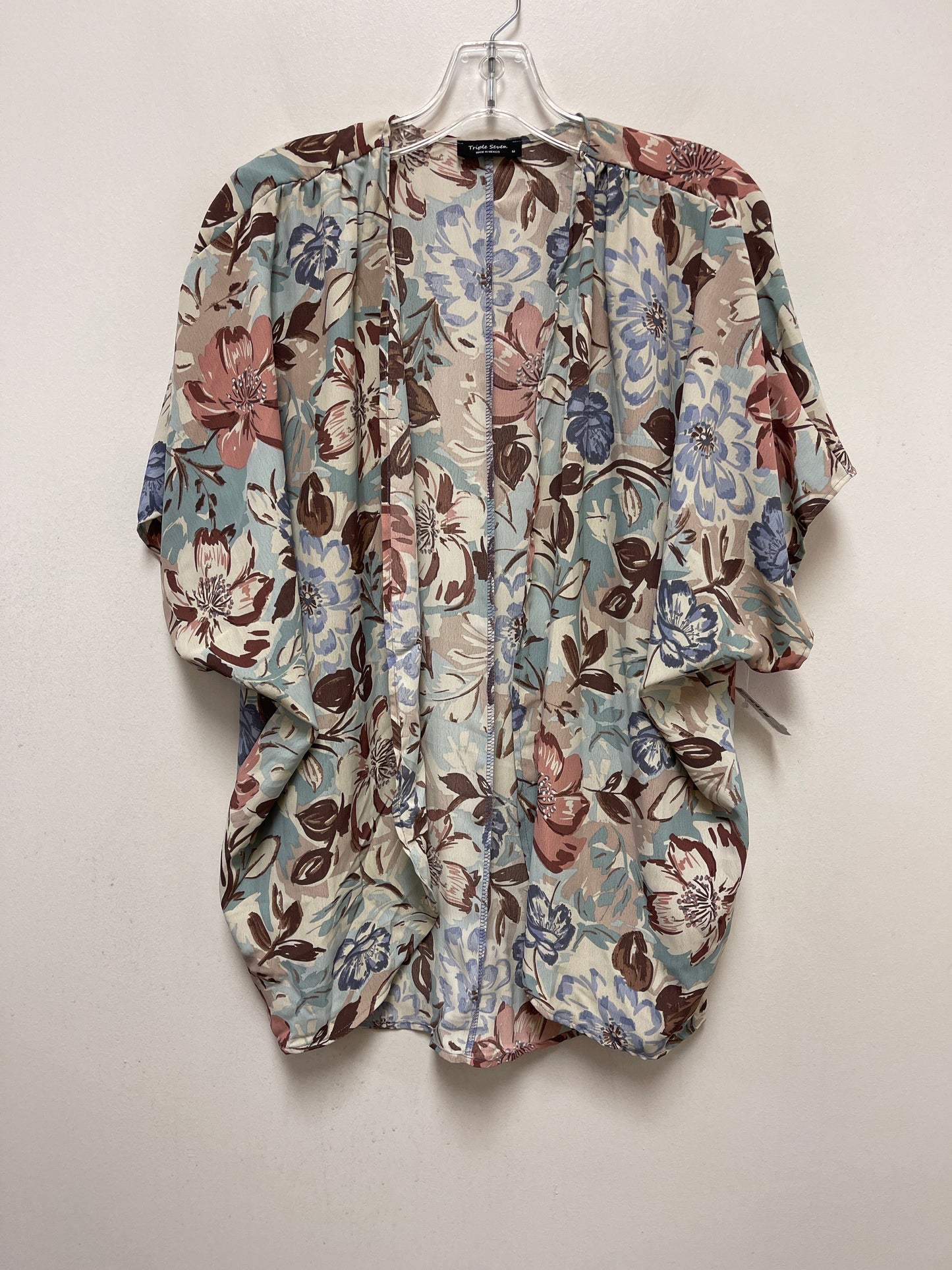 Floral Print Kimono Clothes Mentor, Size M