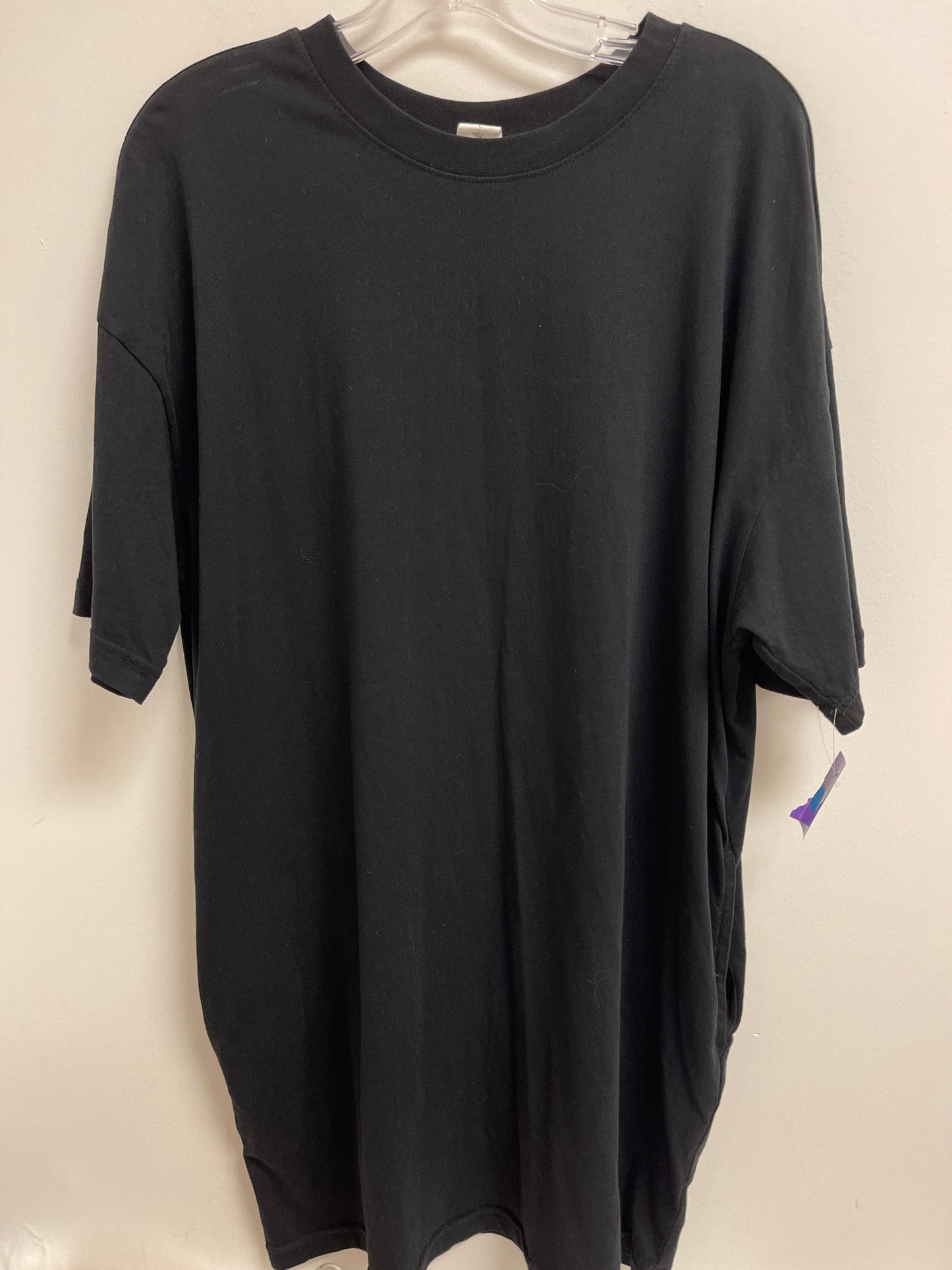 Black Dress Casual Midi Melrose And Market, Size L