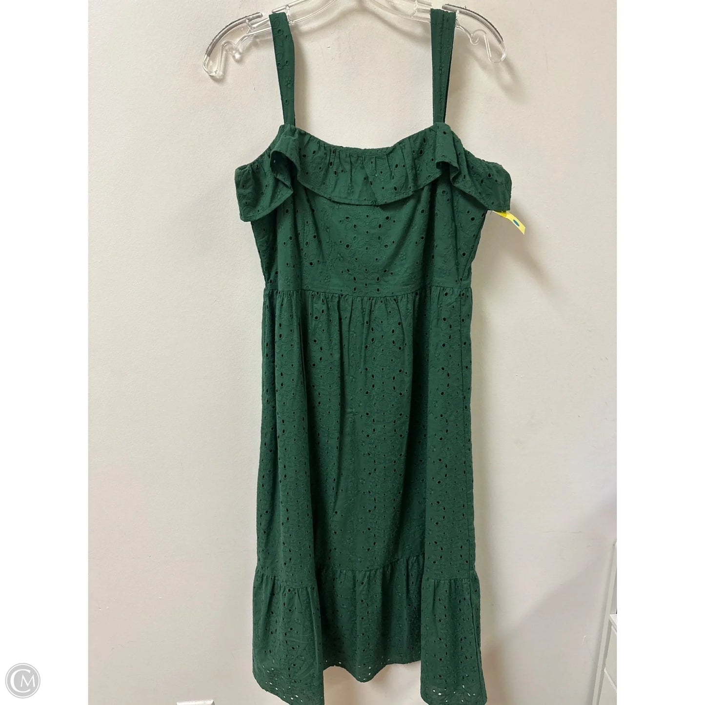 Dress Casual Midi By Loft In Green, Size: S