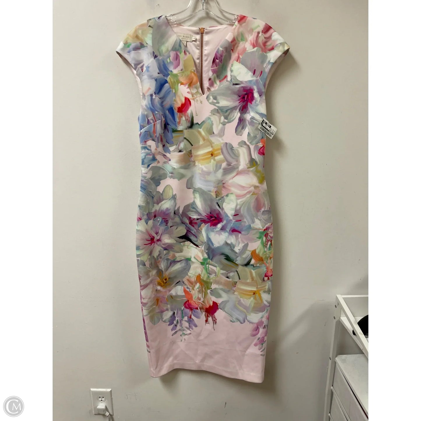 Dress Casual Maxi By Ted Baker In Floral Print, Size: S