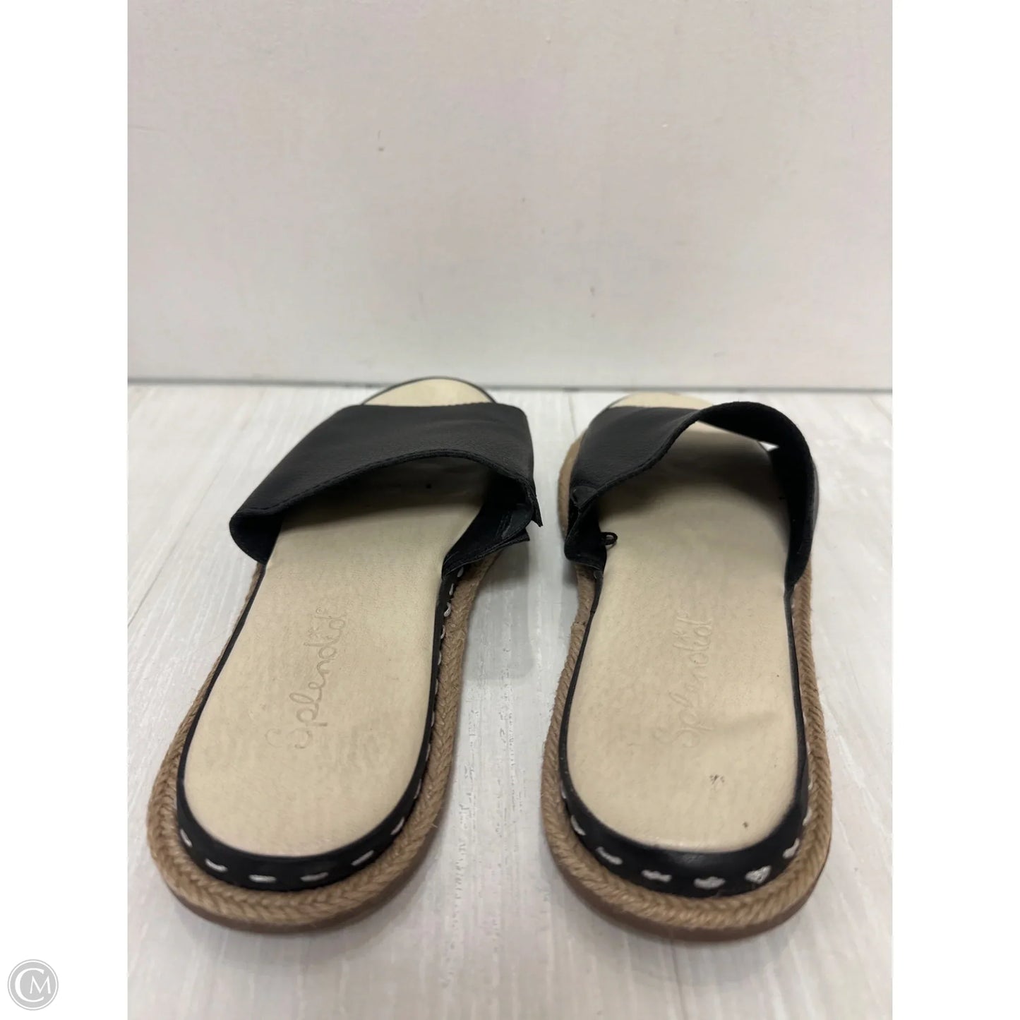 Sandals Flats By Splendid In Black, Size: 7.5