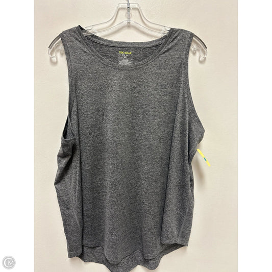 Athletic Tank Top By Tek Gear In Grey, Size: Xl