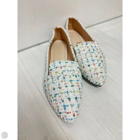 Shoes Flats By Clothes Mentor In Multi-colored, Size: 11.5