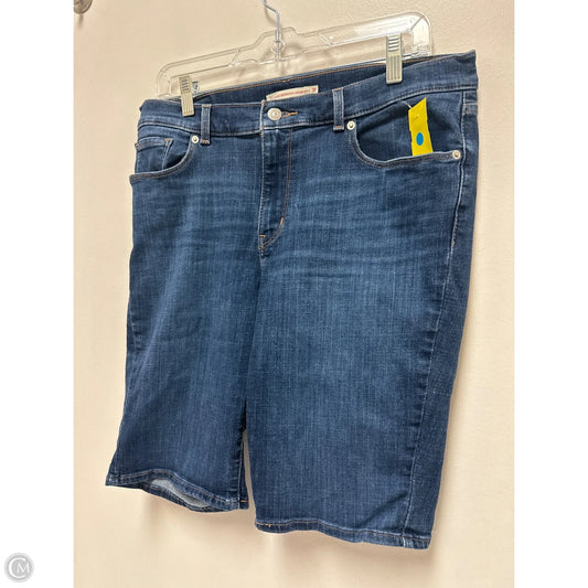 Shorts By Levis In Blue Denim, Size: 12