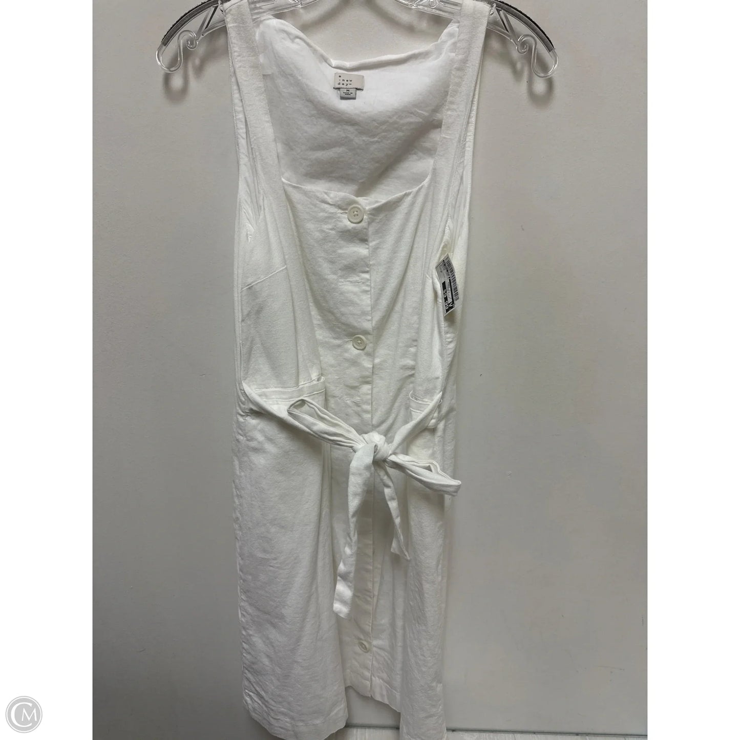 Dress Casual Midi By A New Day In White, Size: M