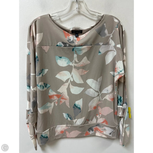 Top Long Sleeve By Limited In Cream, Size: M