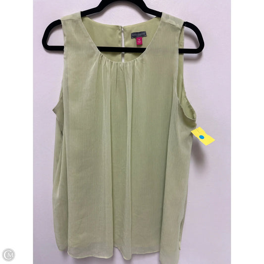 Top Sleeveless By Vince Camuto In Green, Size: 1x