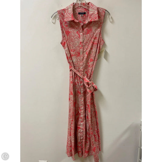 Dress Casual Maxi By Tommy Hilfiger In Pink, Size: M