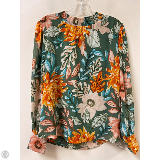 Top Long Sleeve By Jodifl In Multi-colored, Size: S