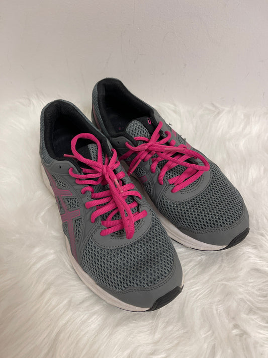 Grey Shoes Athletic Asics, Size 8