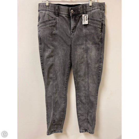 Jeans Straight By Torrid In Blue Denim, Size: 14