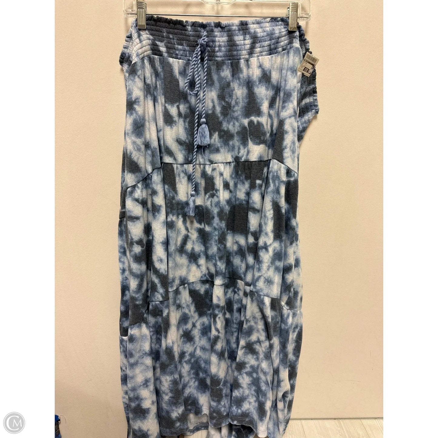 Skirt Maxi By Terra & Sky In Blue, Size: 28