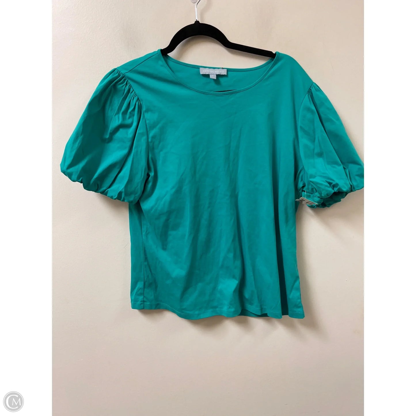 Top Short Sleeve By Antonio Melani In Green, Size: L