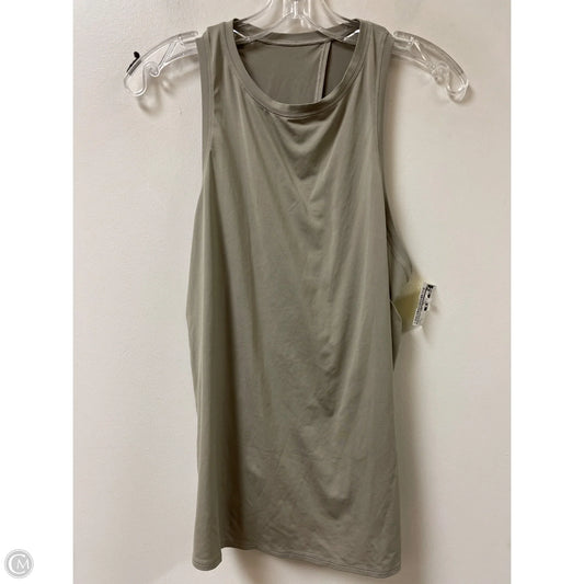 Athletic Tank Top By Lululemon In Grey, Size: M