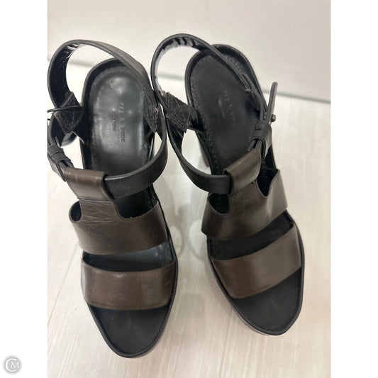 Shoes Heels Block By Rag And Bone In Black, Size: 7.5