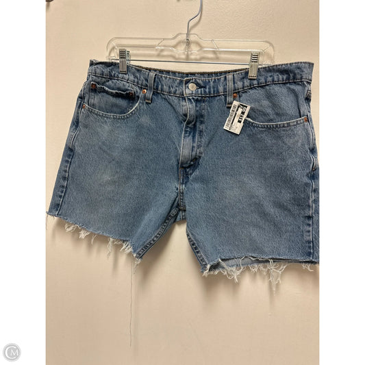 Shorts By Levis In Blue Denim, Size: 12