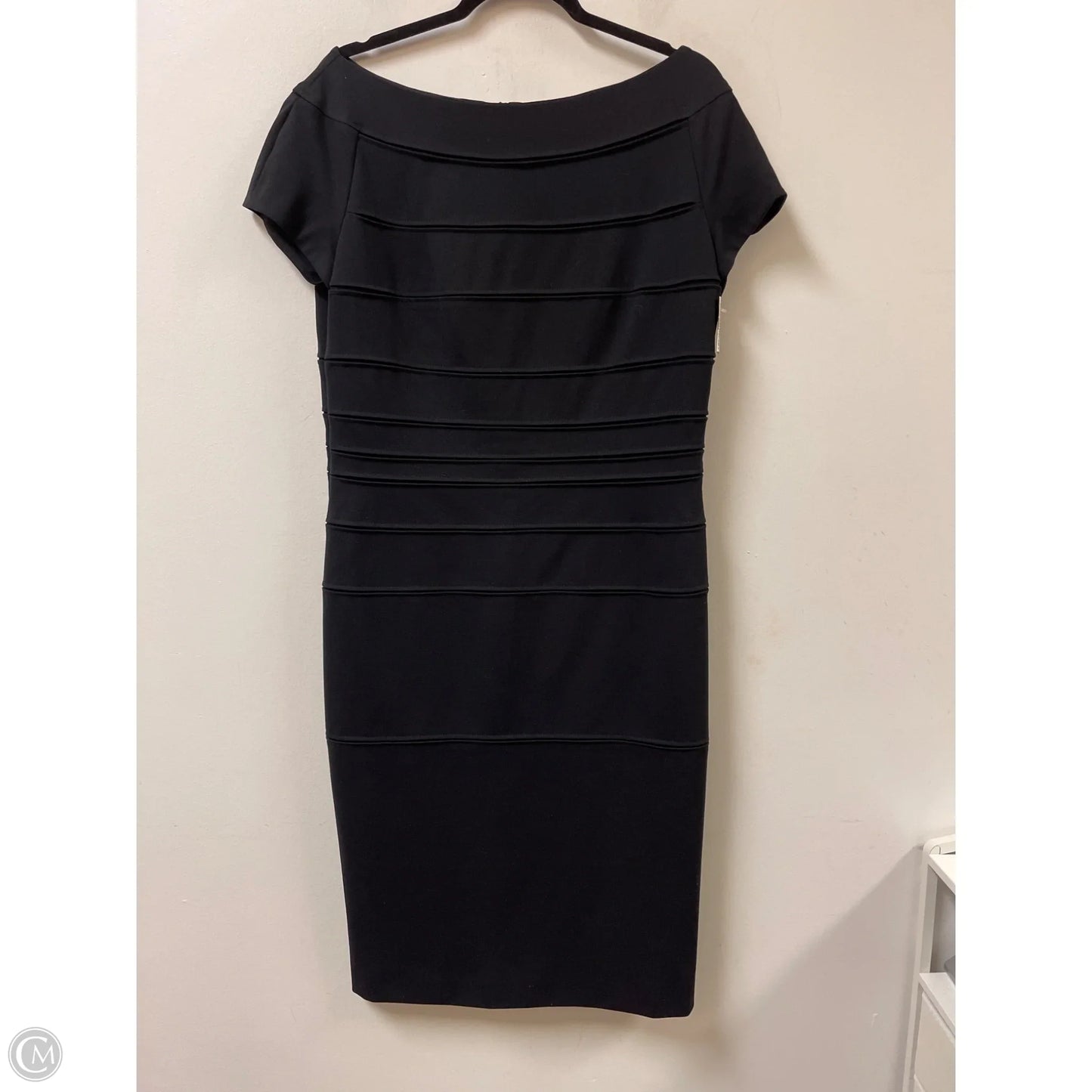 Dress Designer By Escada In Black, Size: Xl