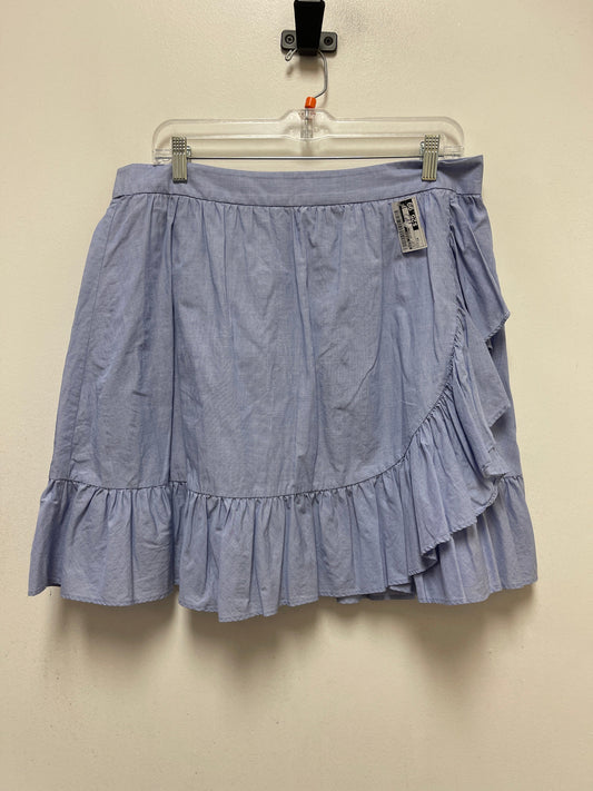 Blue Skirt Designer Kate Spade, Size 14