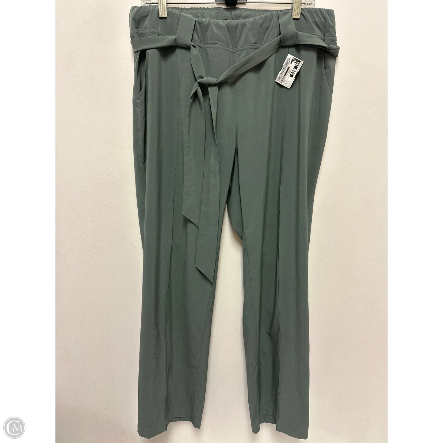 Athletic Pants By Athleta In Green, Size: 14