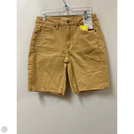 Shorts By Sonoma In Yellow, Size: 8