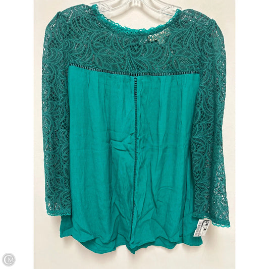 Top Long Sleeve By Moulinette Soeurs In Green, Size: S