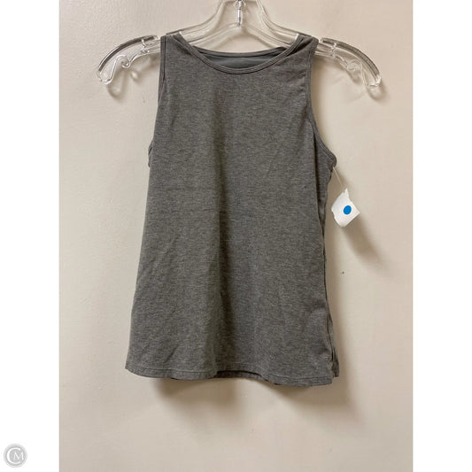 Athletic Tank Top By Clothes Mentor In Grey, Size: S