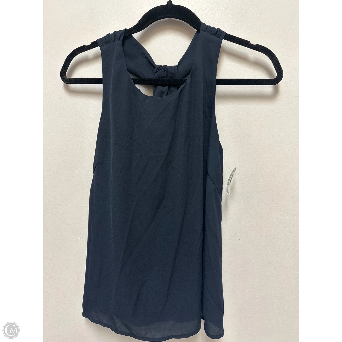 Top Sleeveless By Counterparts In Navy, Size: S