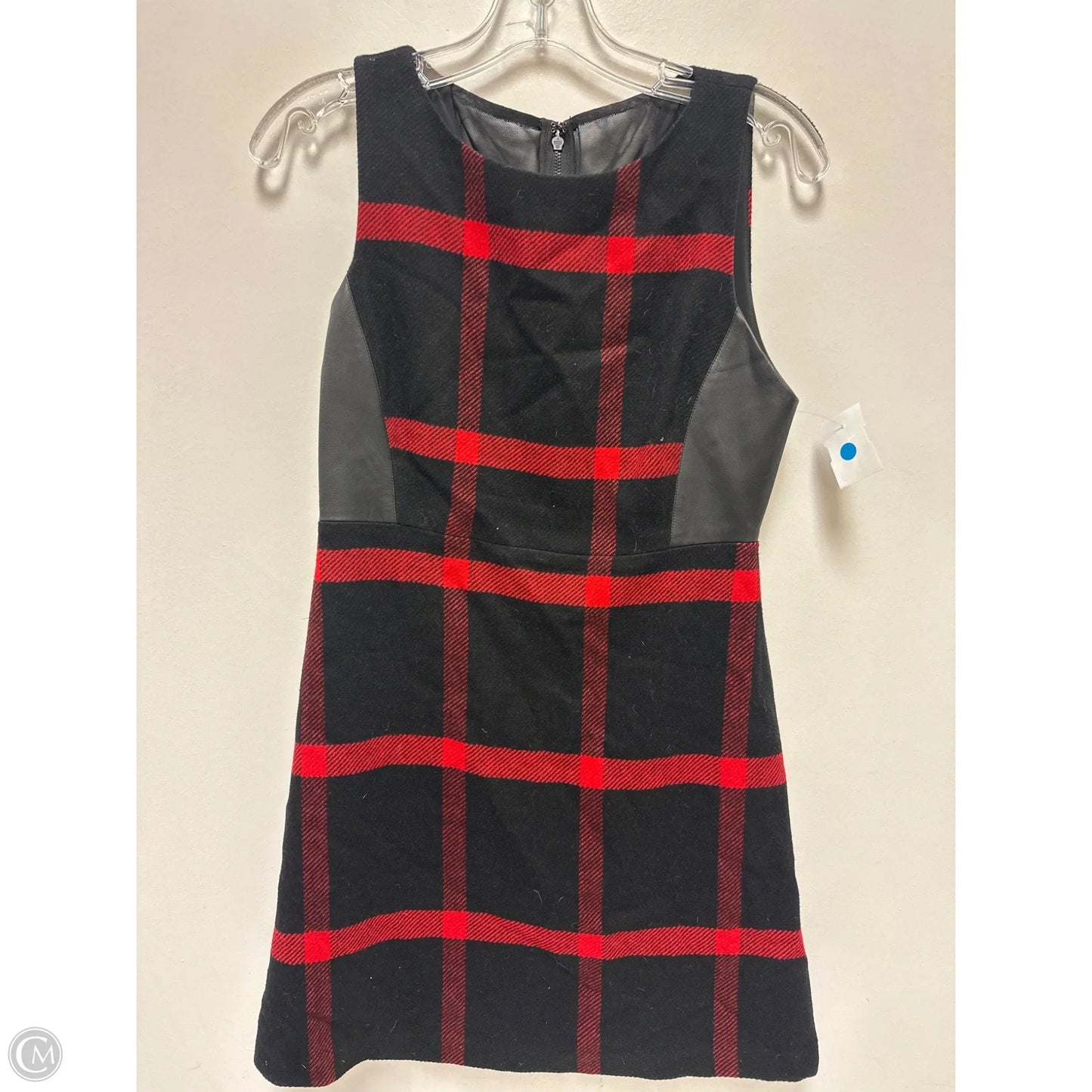 Dress Designer By Alice + Olivia In Black & Red, Size: S