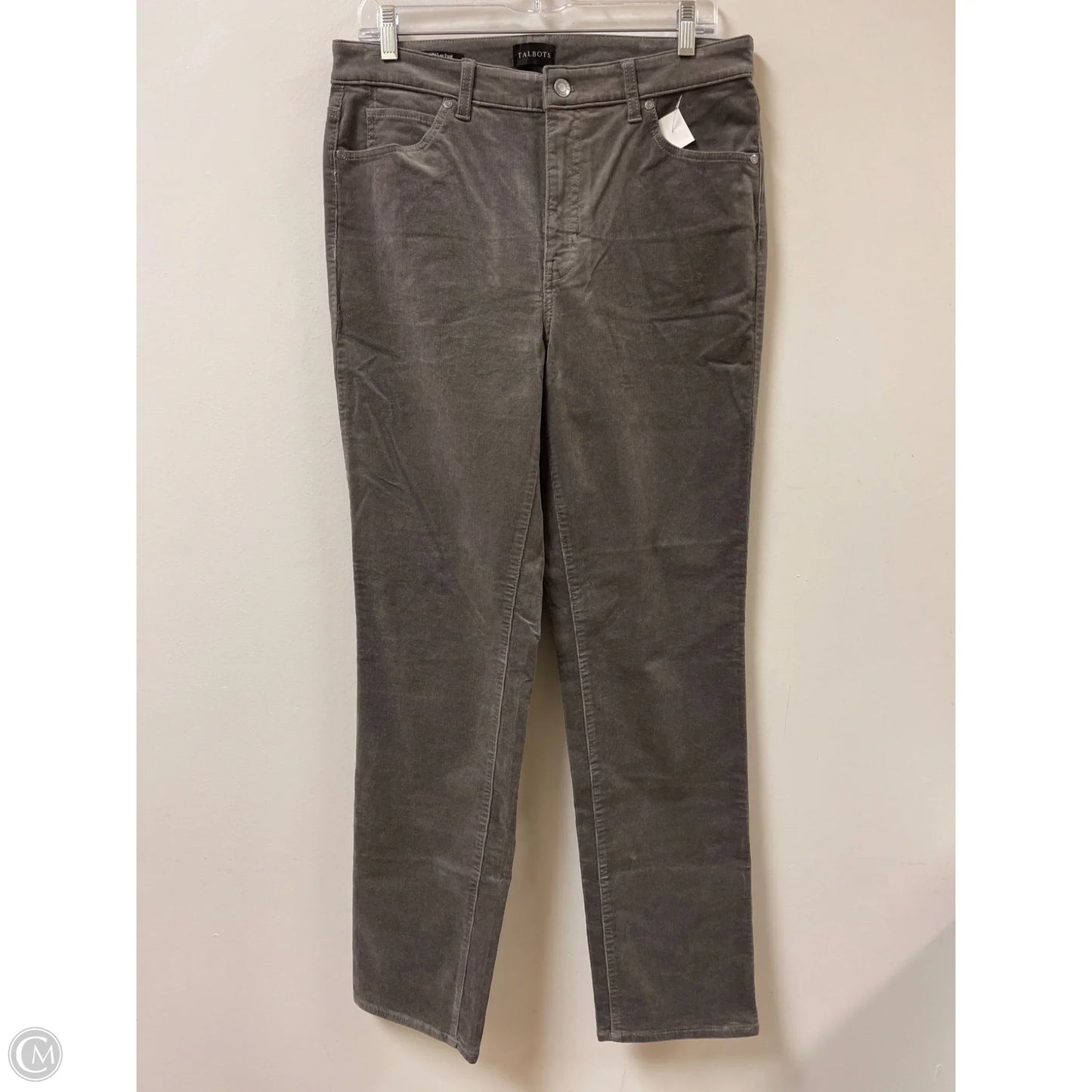 Pants Corduroy By Talbots In Grey, Size: 8