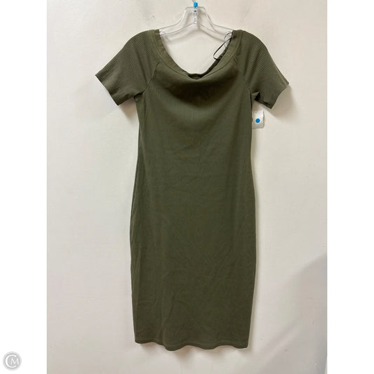 Dress Casual Midi By Universal Thread In Green, Size: M