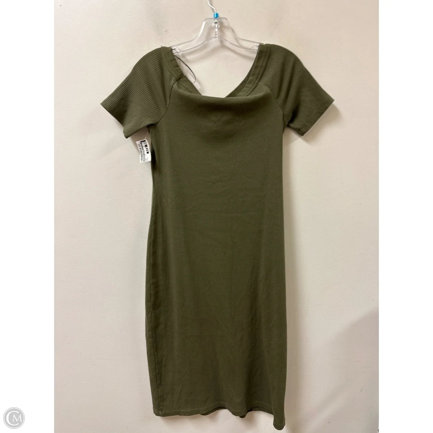 Dress Casual Midi By Universal Thread In Green, Size: M
