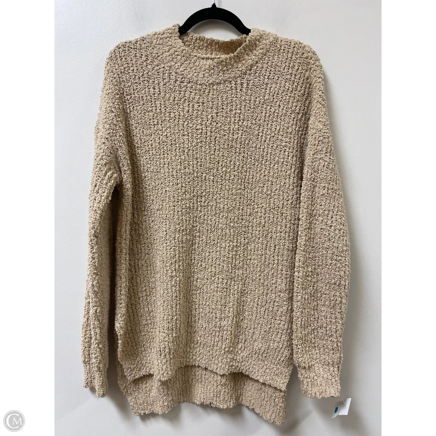 Sweater By Clothes Mentor In Tan, Size: M