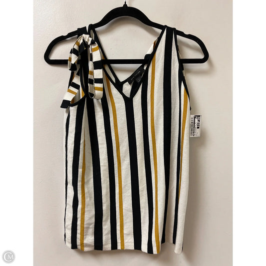 Top Sleeveless By Ann Taylor In Striped Pattern, Size: S