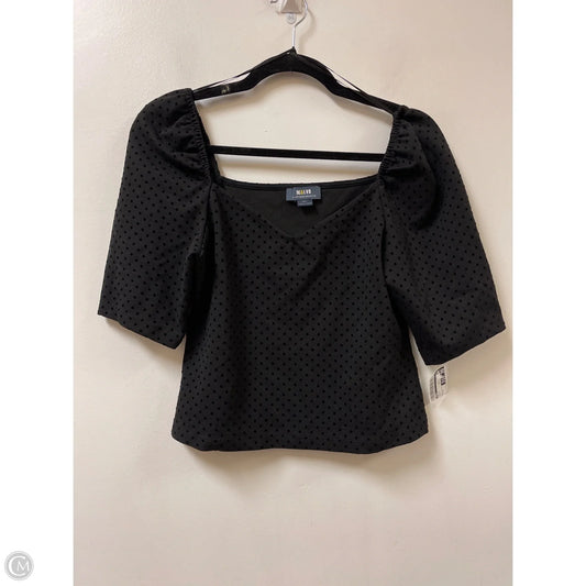 Top Short Sleeve By Maeve In Black, Size: S