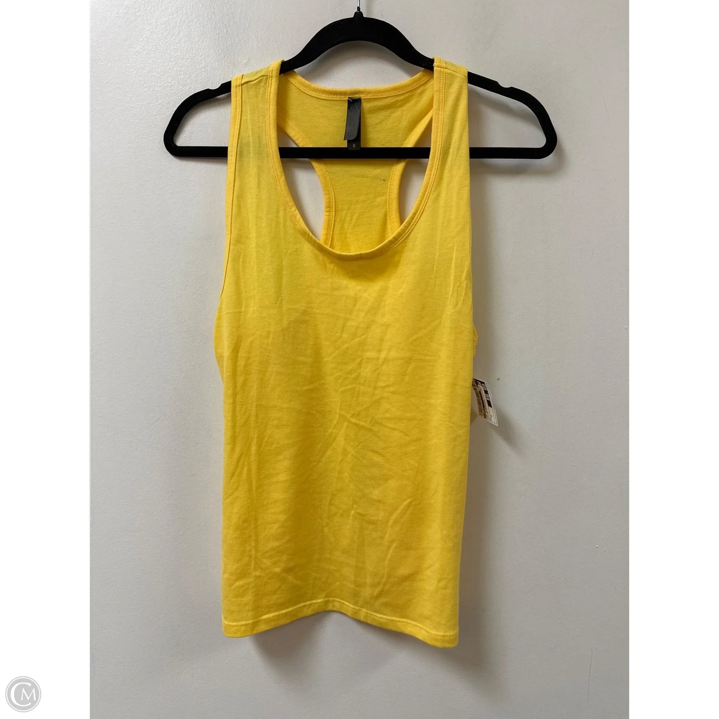 Top Sleeveless By Studio In Yellow, Size: S