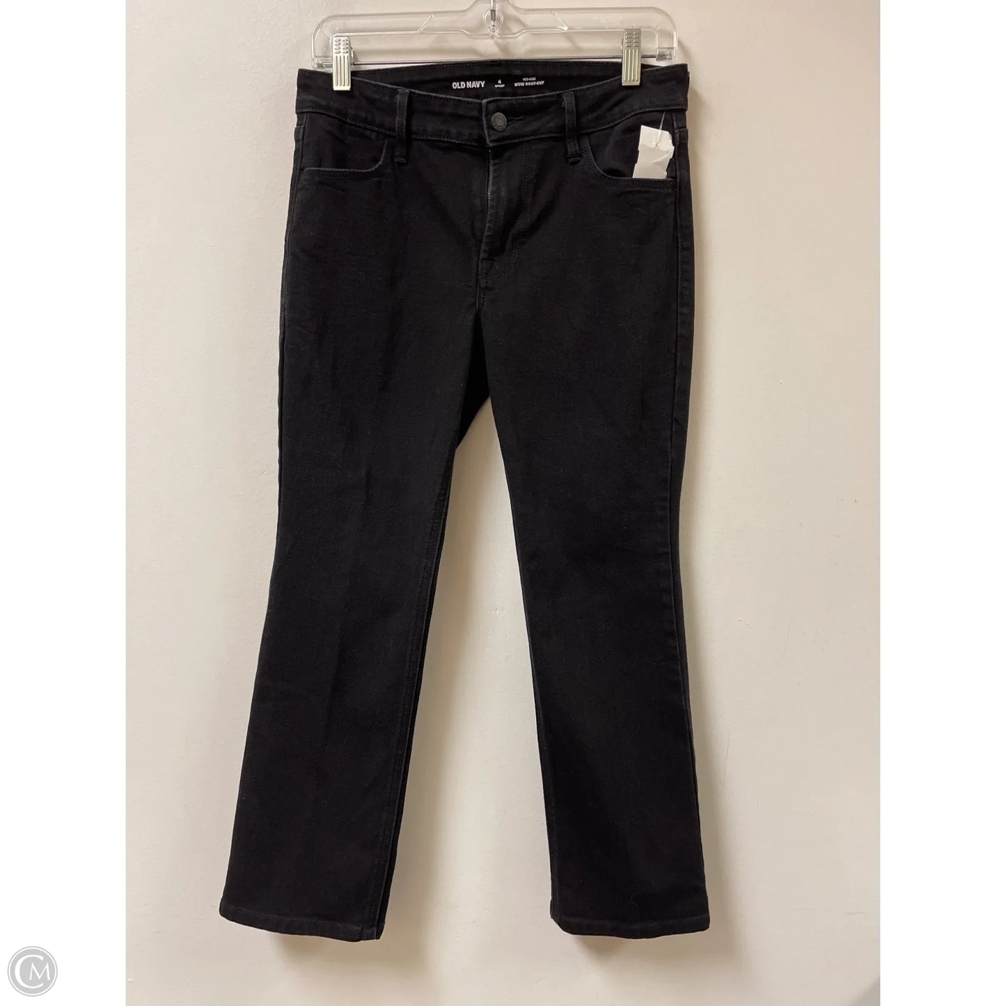 Jeans Boot Cut By Old Navy In Black, Size: 4