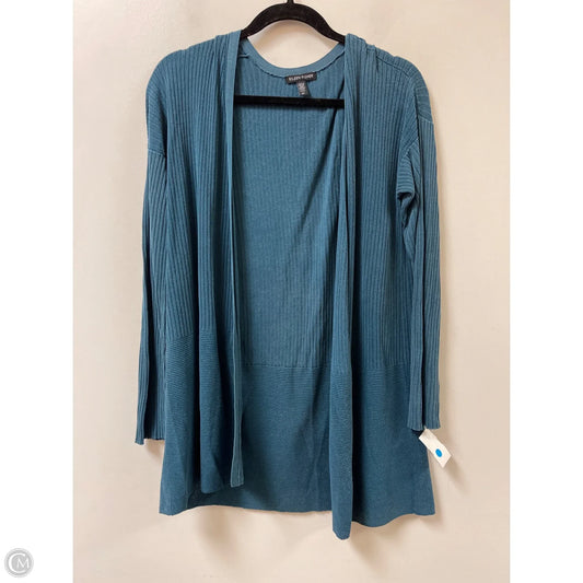 Cardigan By Eileen Fisher In Teal, Size: S