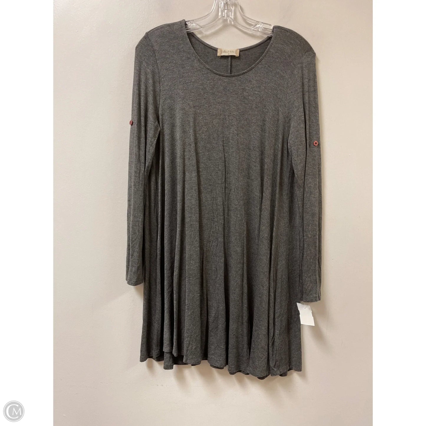 Tunic Long Sleeve By Altard State In Grey, Size: S