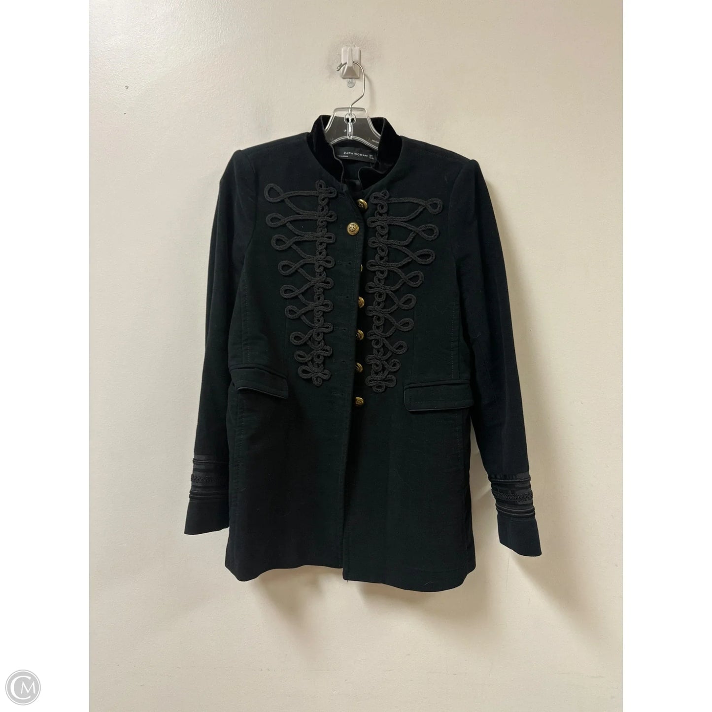 Coat Other By Zara In Black, Size: S