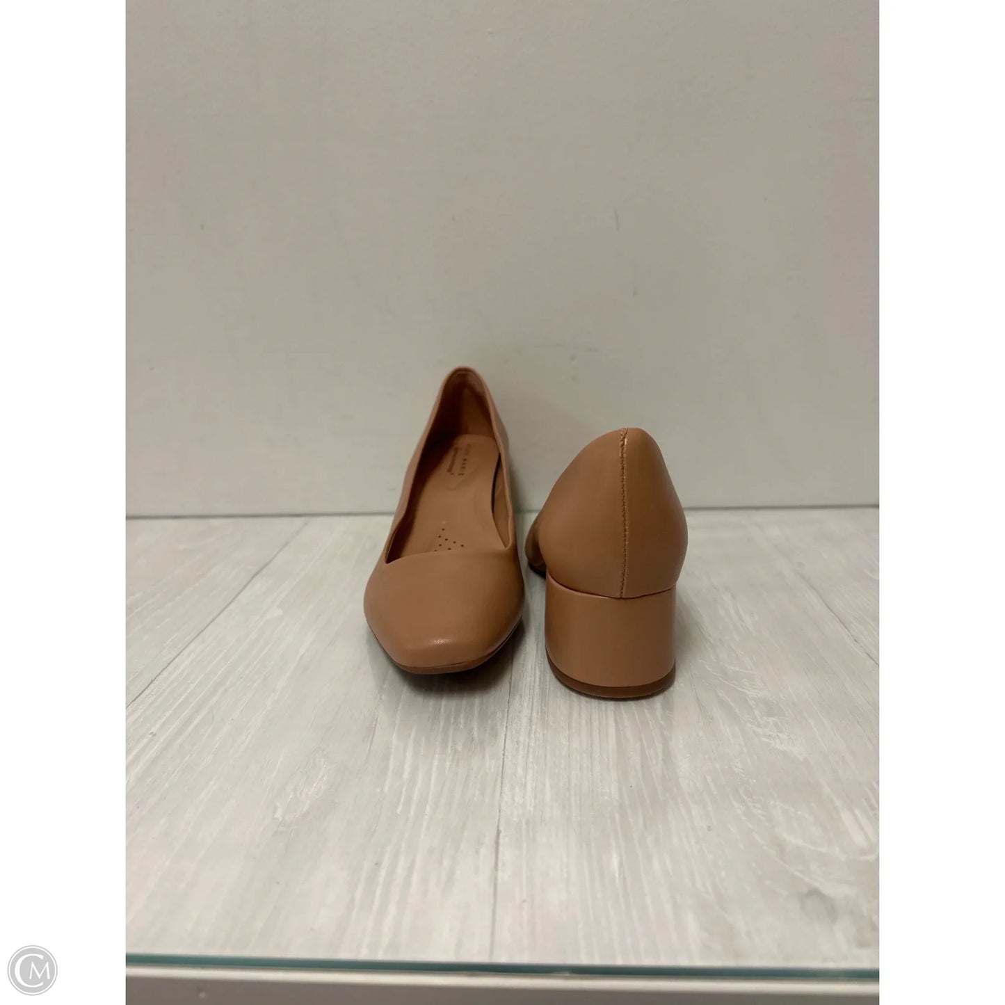 Shoes Heels Block By Alex Marie In Cream, Size: 10