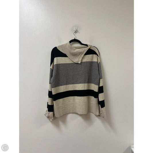 Sweater By Liz Claiborne In Tan, Size: L