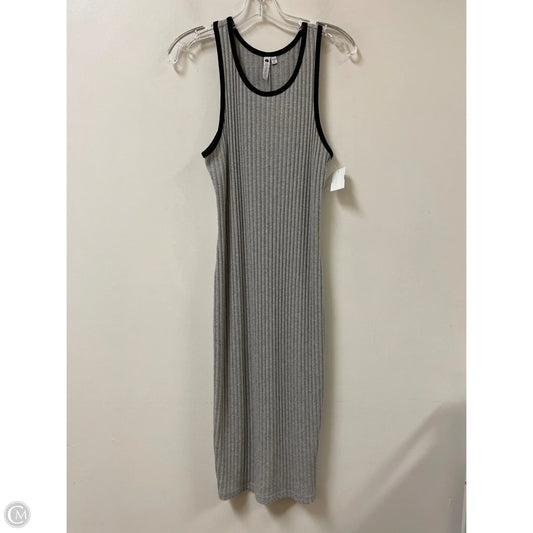 Dress Casual Maxi By Cotton On In Grey, Size: L