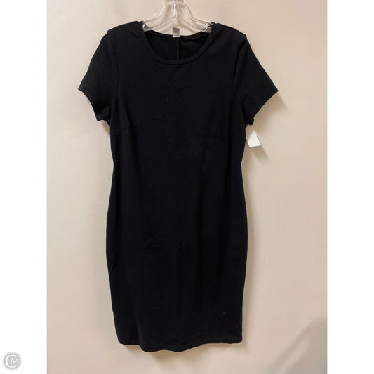 Dress Casual Midi By Old Navy In Black, Size: L